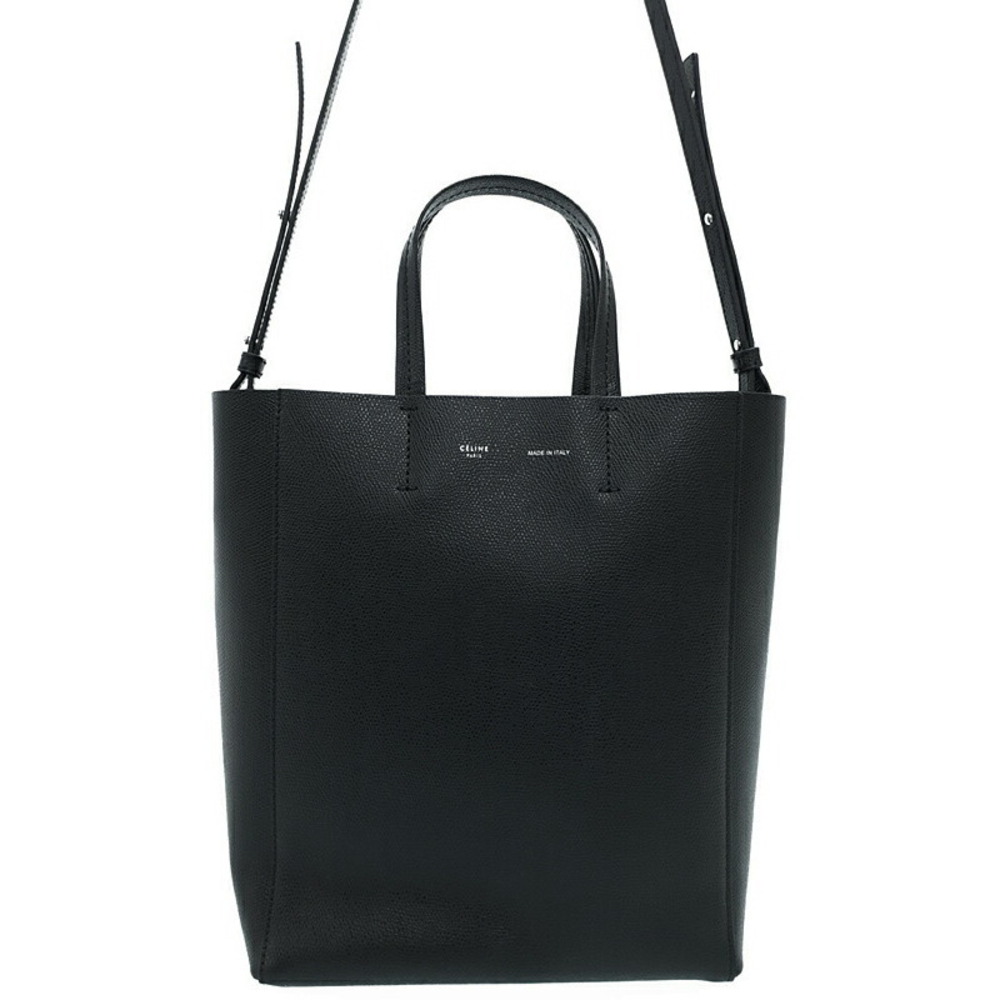 Celine Vertical Cabas tote Leather 2Way Bag
